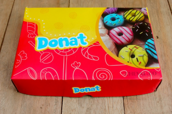 Donat Cheval Merah Kuning isi 6